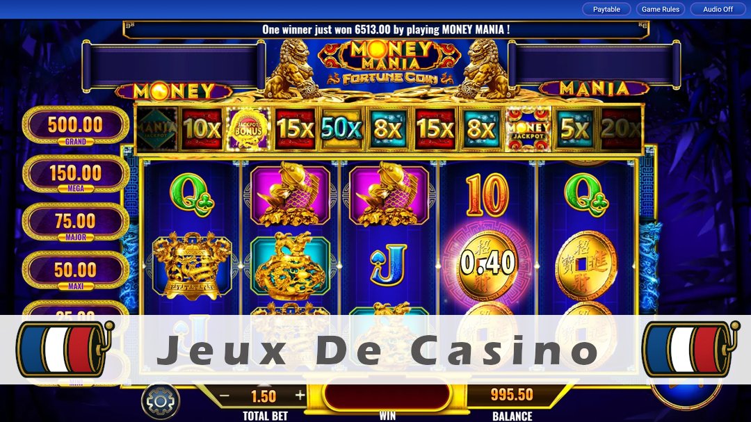 Démo de la machine à sous Money Mania Fortune Coin