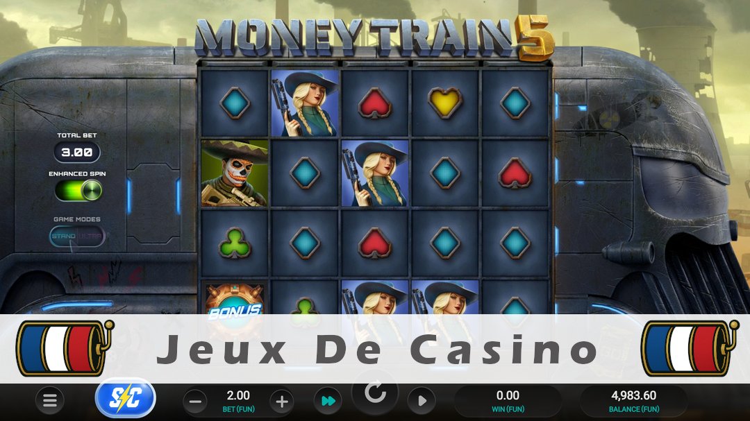 Démo de la machine à sous Money Train 5