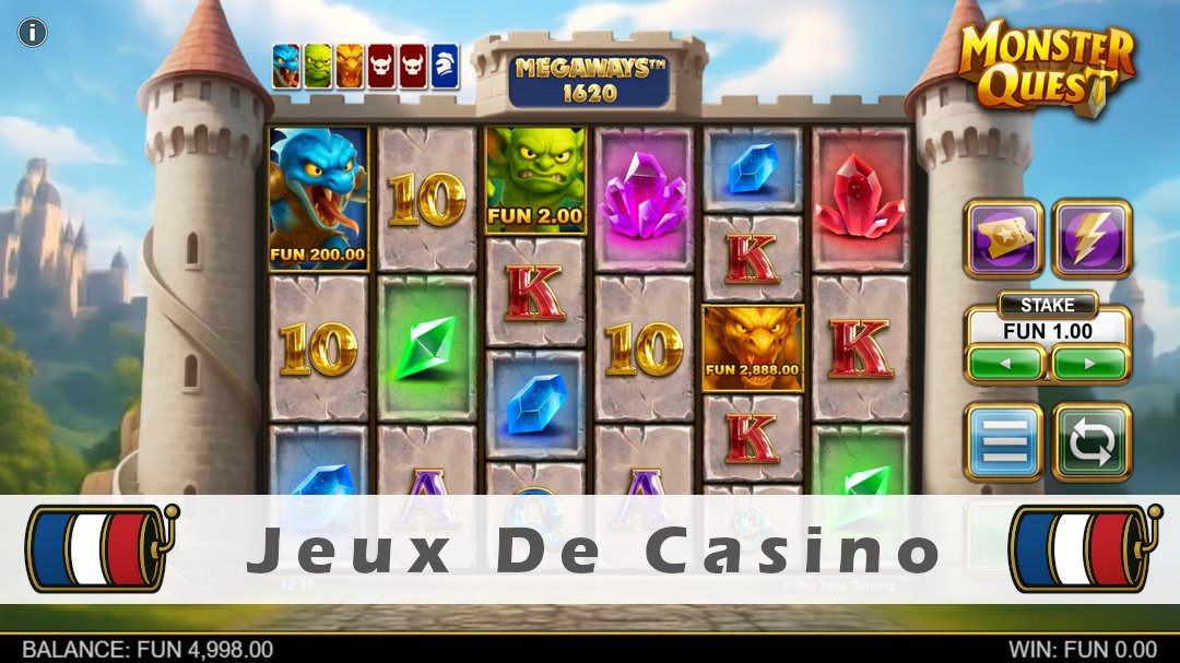 Démo de la machine à sous Monster Quest