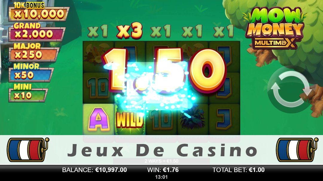 Démo de la machine à sous Mow Money MultiMax