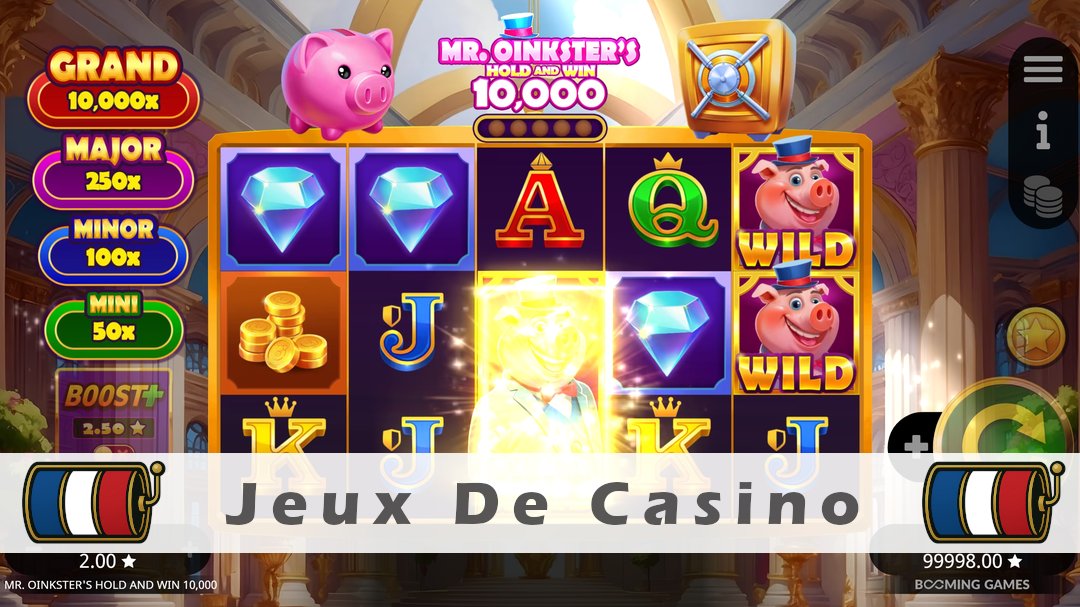 Démo de la machine à sous Mr. Oinksters Hold and Win 10,000