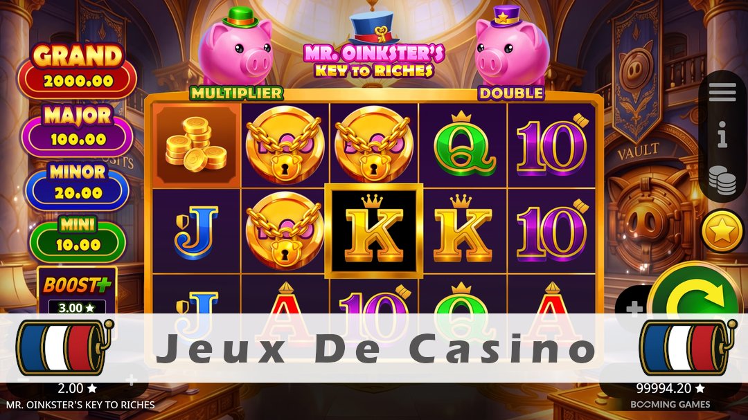 Démo de la machine à sous Mr. Oinksters Key To Riches