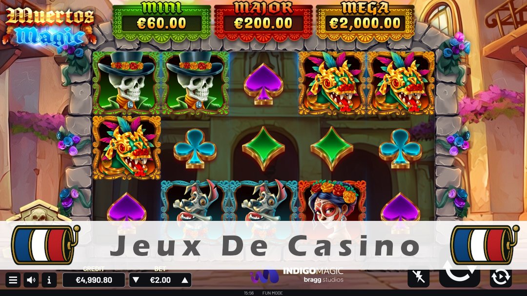 Démo de la machine à sous Muertos Magic