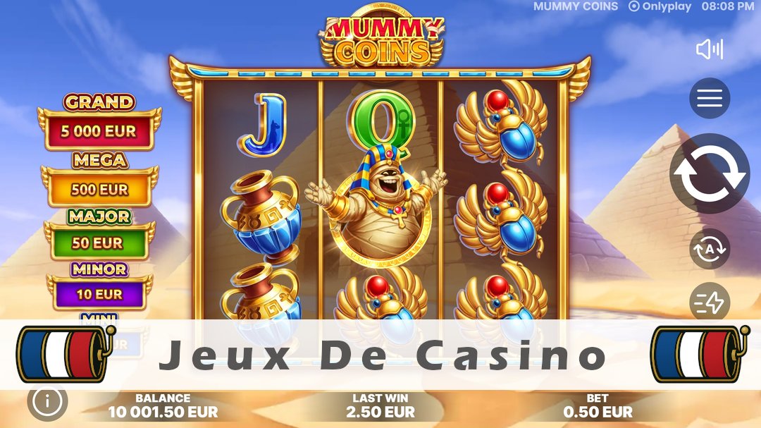 Démo de la machine à sous Mummy Coins