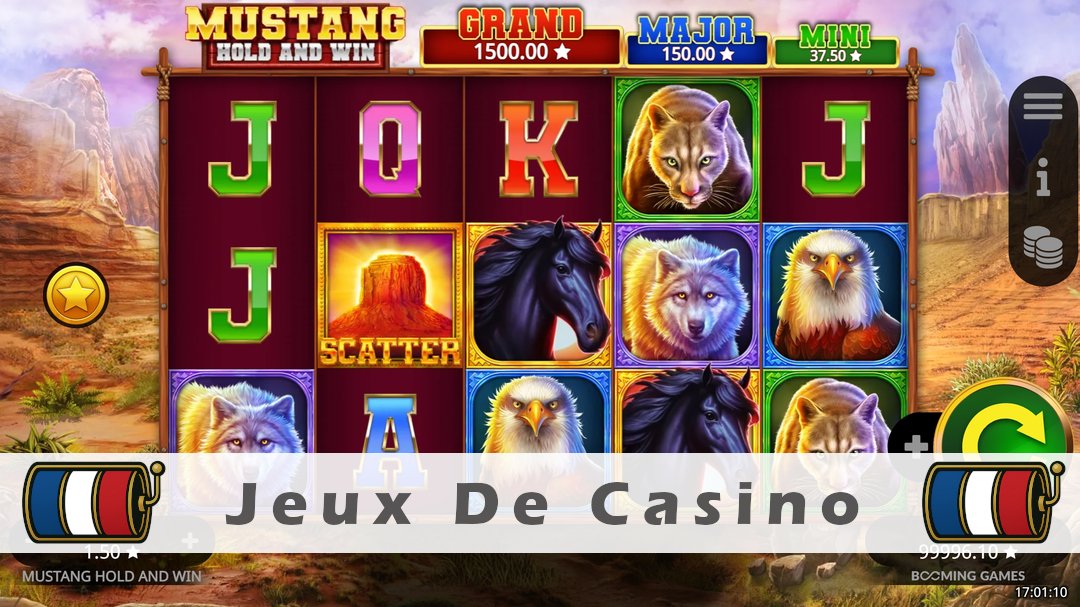 Démo de la machine à sous Mustang Hold and Win