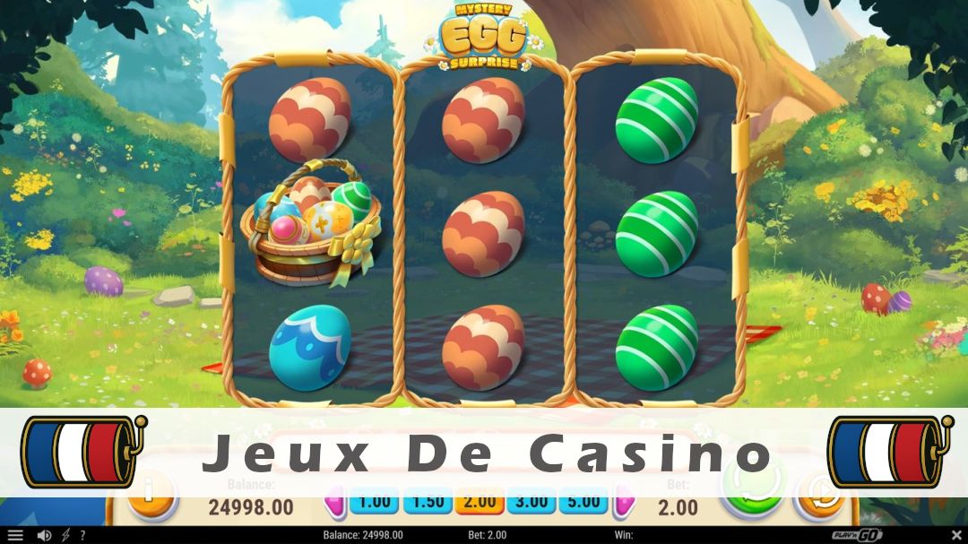 Démo de la machine à sous Mystery Egg Surprise