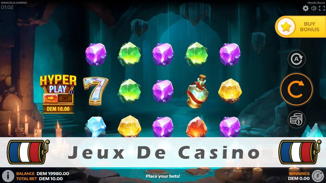 Démo de la machine à sous Mystic Burst
