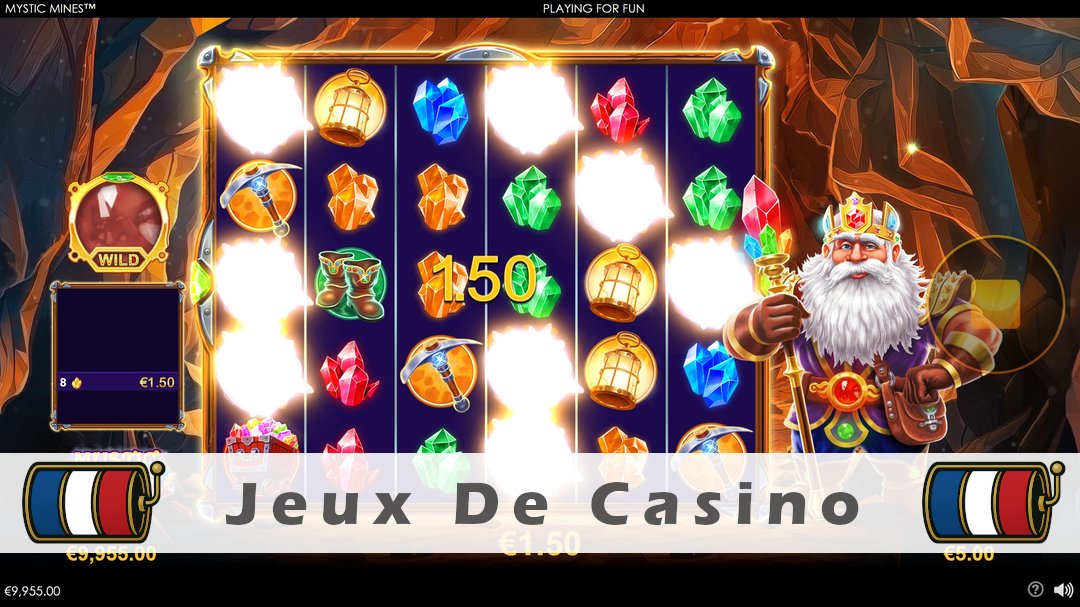 Démo de la machine à sous Mystic Mines