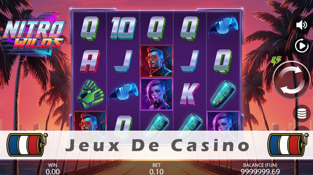 Démo de la machine à sous Nitro Wilds