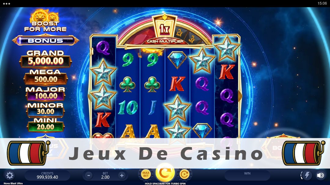 Démo de la machine à sous Nova Blast Ultra