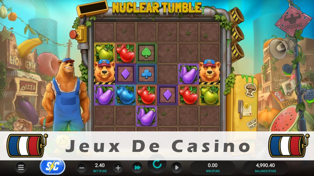 Démo de la machine à sous Nuclear Tumble