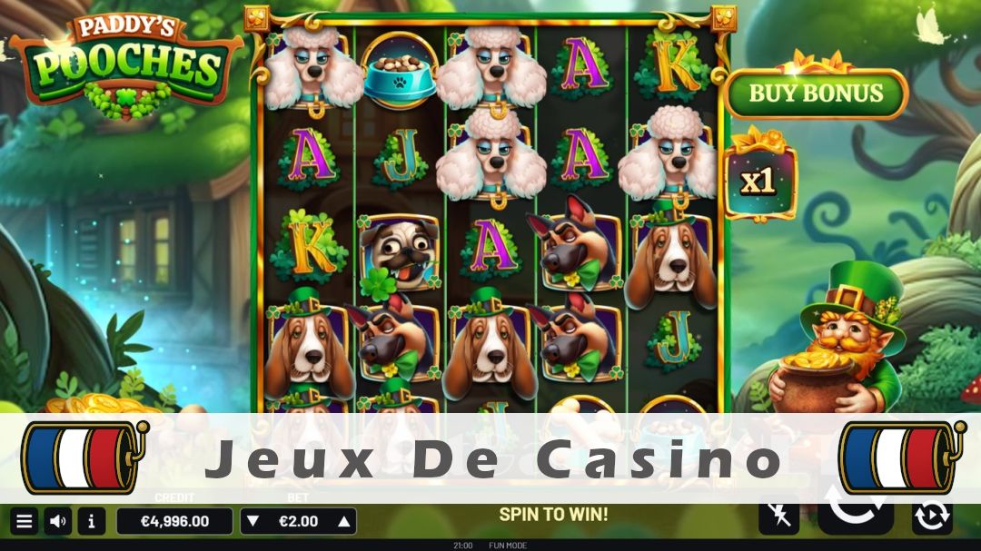 Démo de la machine à sous Paddys Pooches