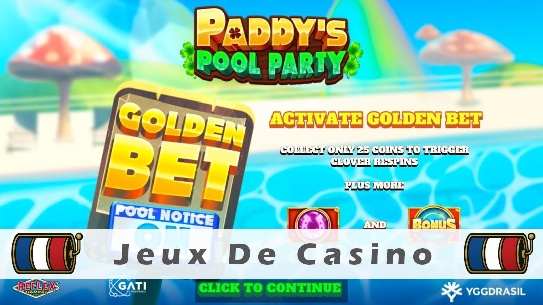 Démo de la machine à sous Paddys Pool Party