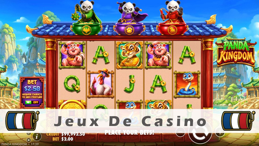 Démo de la machine à sous Panda Kingdom