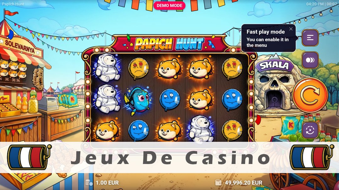 Démo de la machine à sous Papich Hunt