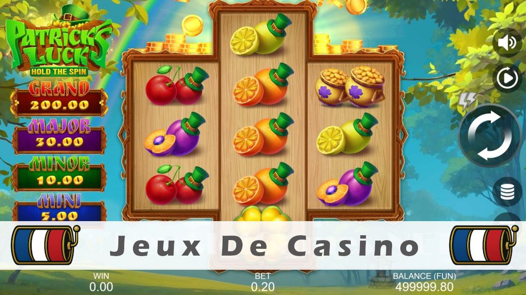 Démo de la machine à sous Patricks Luck Hold The Spin