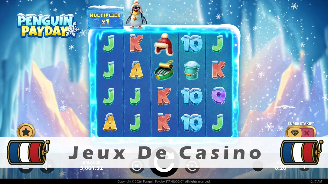 Démo de la machine à sous Penguin Payday