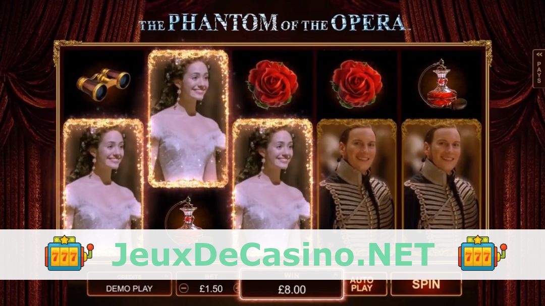 Démo de la machine à sous Phantom of the Opera