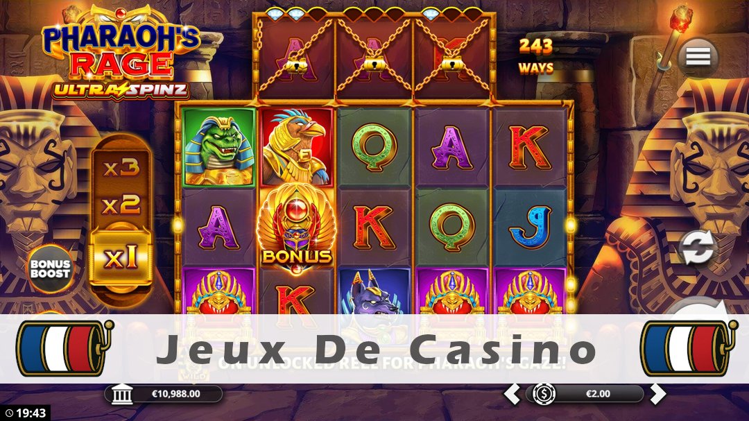 Démo de la machine à sous Pharaohs Rage UltraSpinz