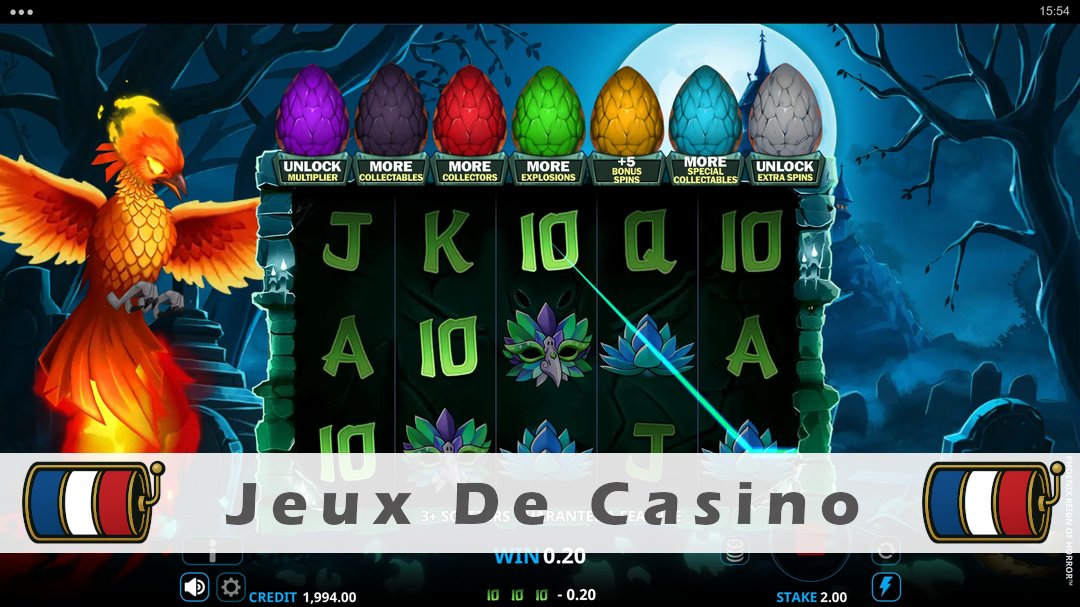 Démo de la machine à sous Phoenix Reign of Horror