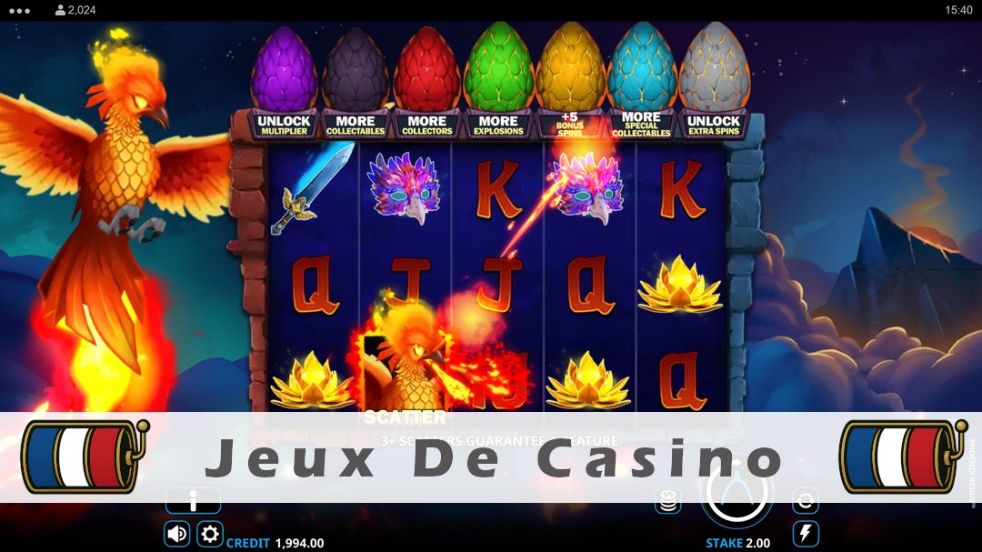 Démo de la machine à sous Phoenix Reign