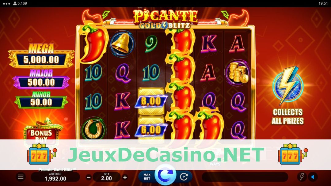 Démo de la machine à sous Picante Gold Blitz