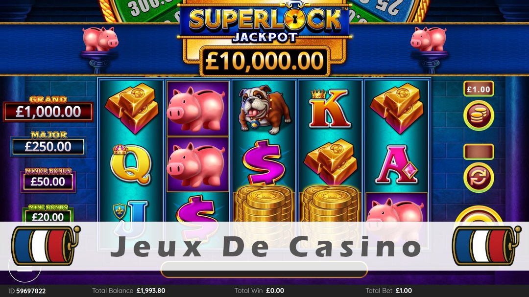 Démo de la machine à sous Piggy Bankin Super Lock