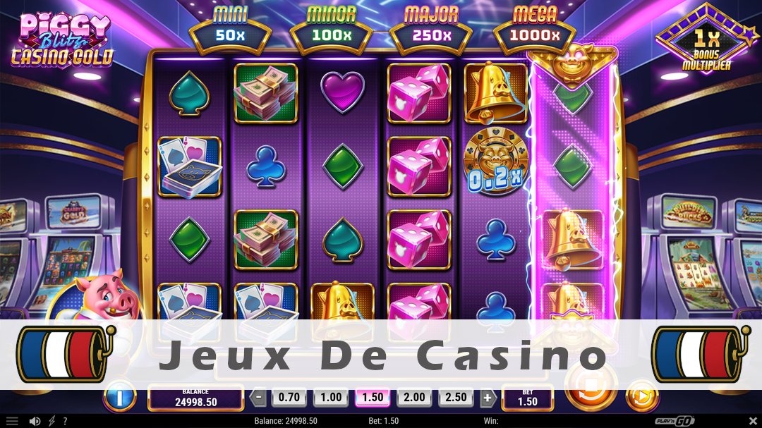 Démo de la machine à sous Piggy Blitz Casino Gold