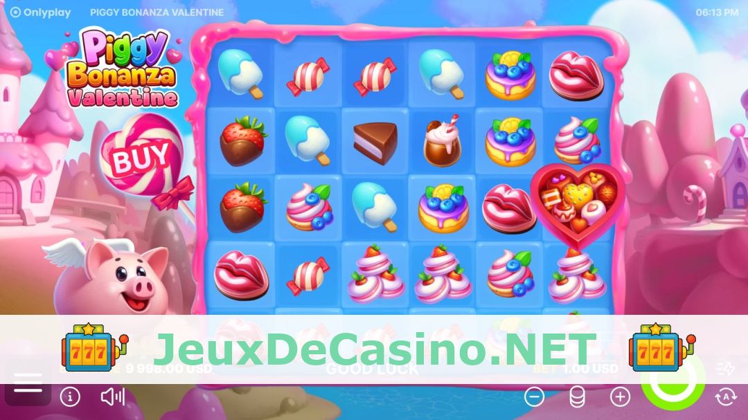 Démo de la machine à sous Piggy Bonanza Valentine