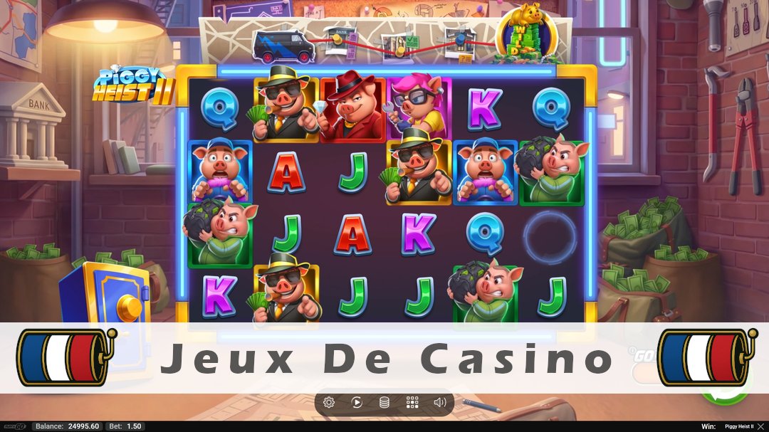 Démo de la machine à sous Piggy Heist 2