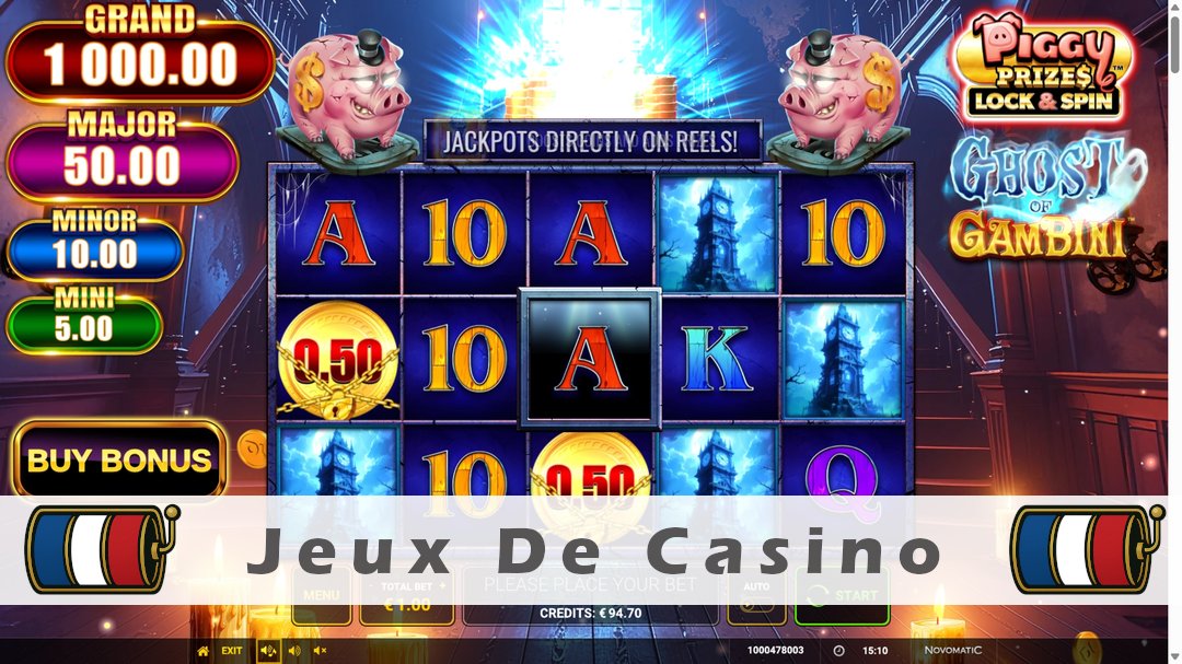 Démo de la machine à sous Piggy Prizes Ghost of Gambini