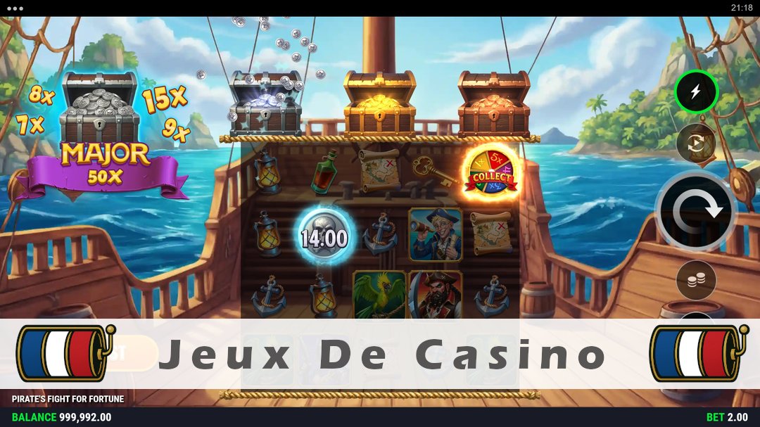Démo de la machine à sous Pirates Fight for Fortune