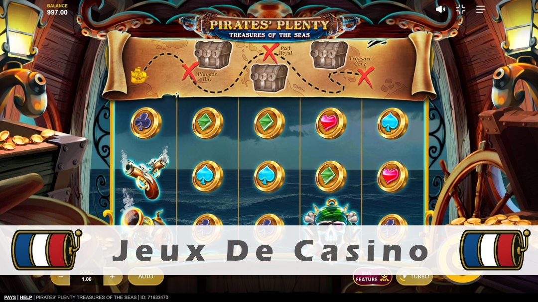 Démo de la machine à sous Pirates Plenty Treasures of the Seas