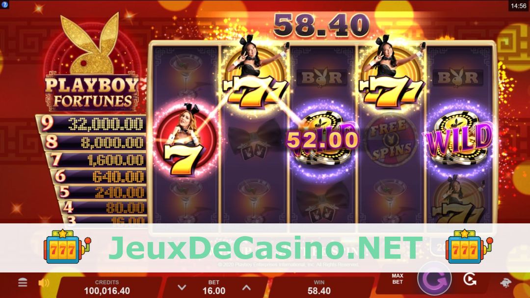 Démo de la machine à sous Playboy Fortunes