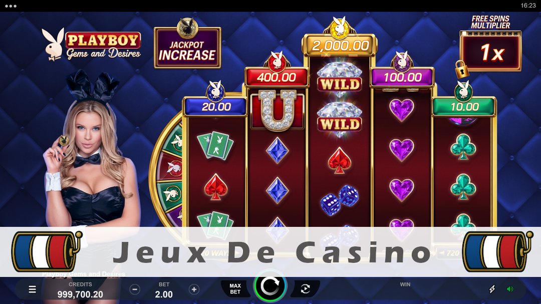 Démo de la machine à sous Playboy Gems and Desires