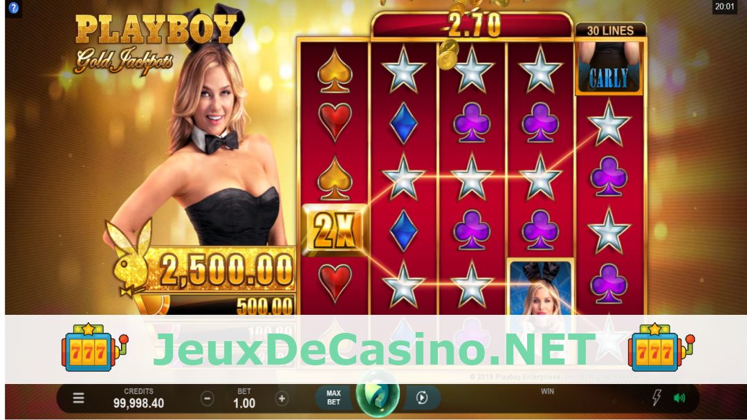 Démo de la machine à sous Playboy Gold Jackpots