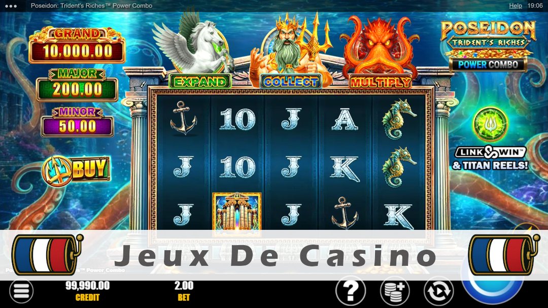 Démo de la machine à sous Poseidon Tridents Riches Power Combo
