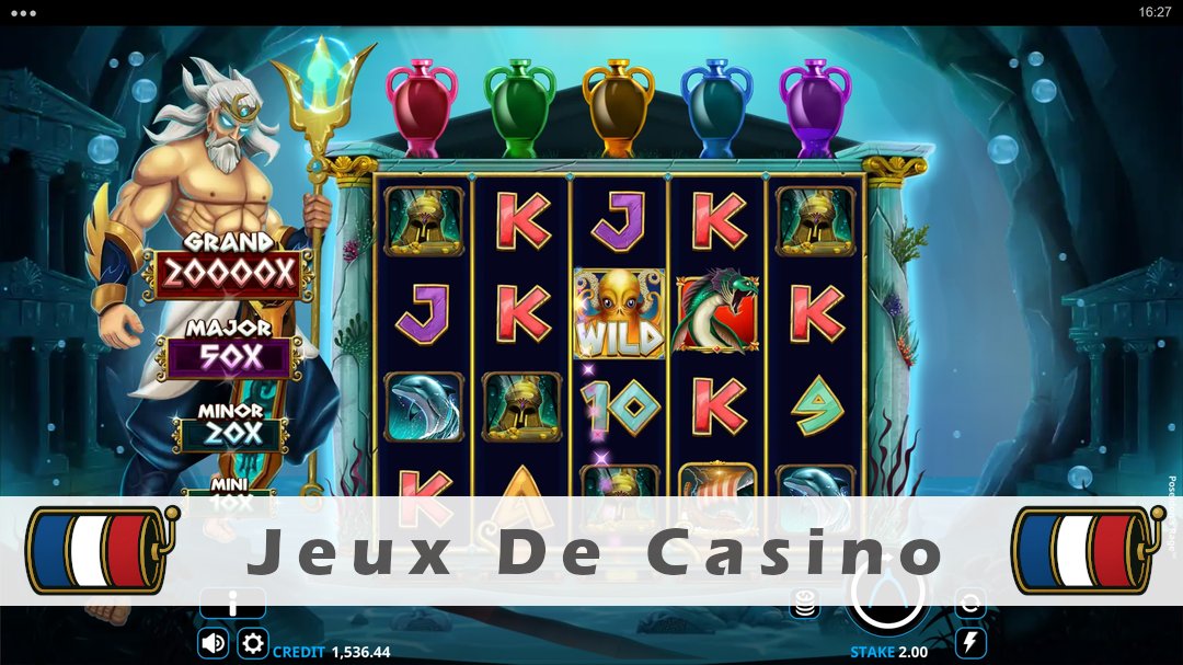 Démo de la machine à sous Poseidons Rage