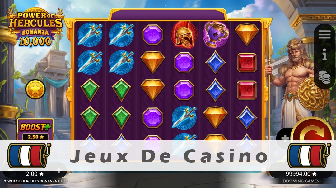 Démo de la machine à sous Power of Hercules Bonanza 10,000