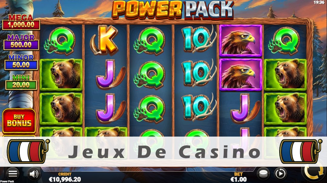 Démo de la machine à sous Power Pack