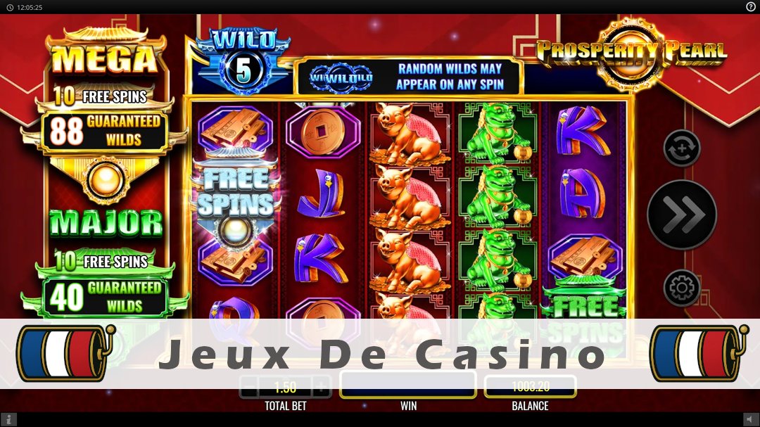 Démo de la machine à sous Prosperity Pearl