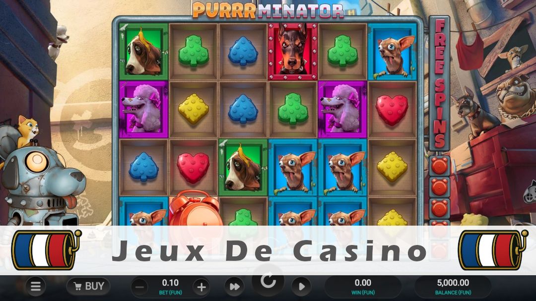 Démo de la machine à sous Purrrminator