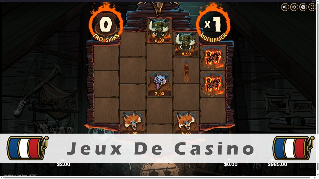 Démo de la machine à sous Rabid Randy Dark Trails