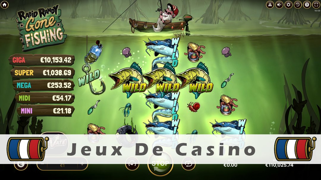 Démo de la machine à sous Rabid Randy Gone Fishing