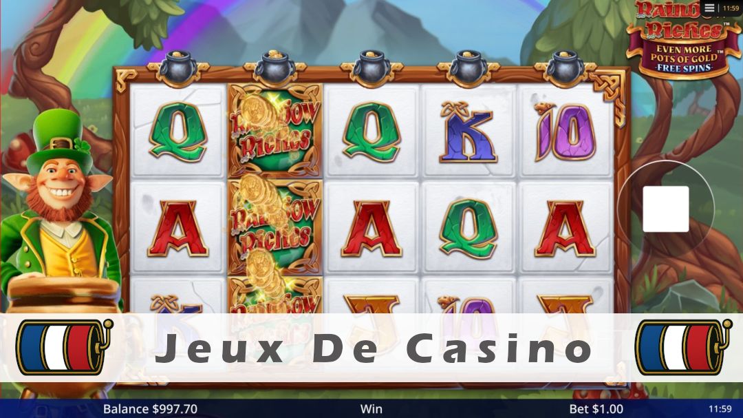 Démo de la machine à sous Rainbow Riches Even More Pots of Gold Free Spins