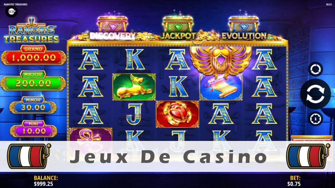 Démo de la machine à sous Ramosis Treasures