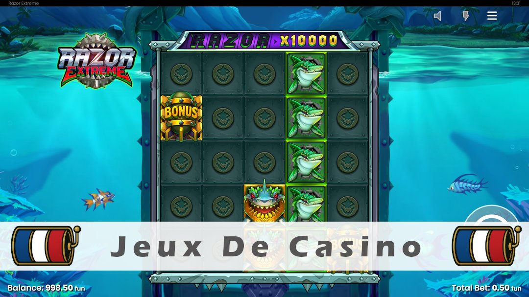 Démo de la machine à sous Razor Extreme