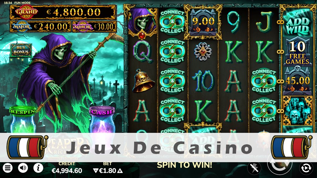 Démo de la machine à sous Reaper Riches