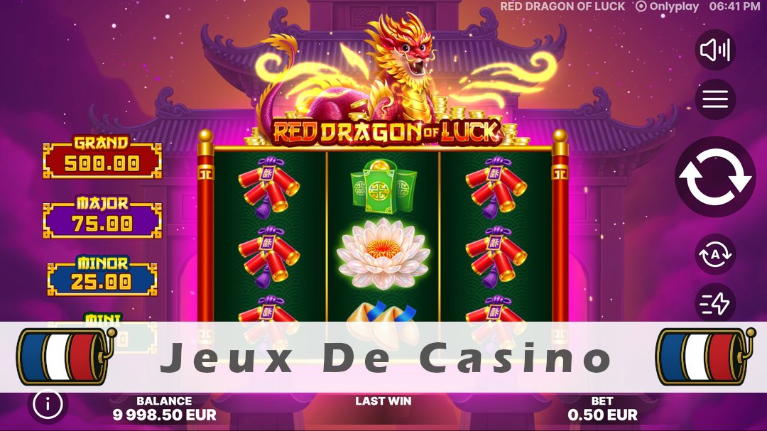 Démo de la machine à sous Red Dragon of Luck