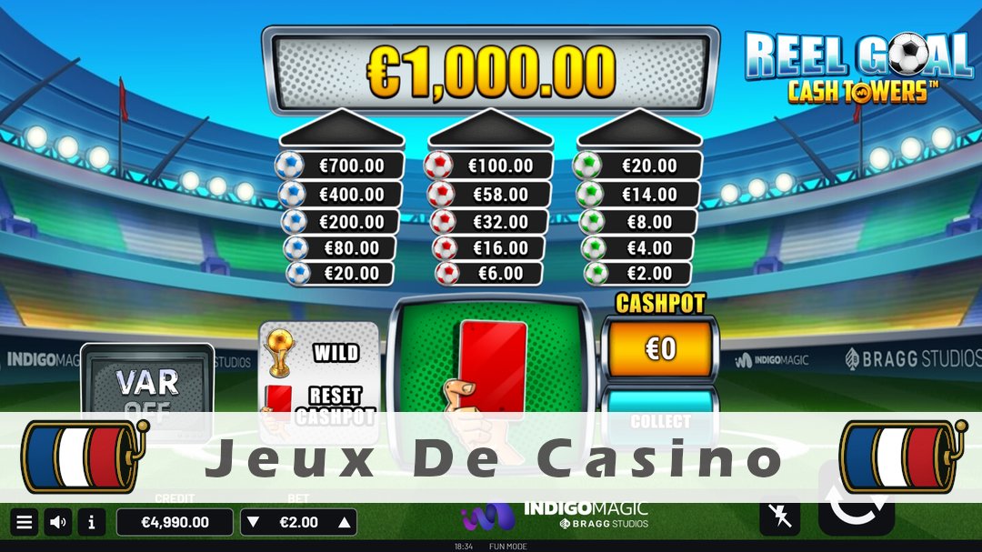 Démo de la machine à sous Reel Goal Cash Towers